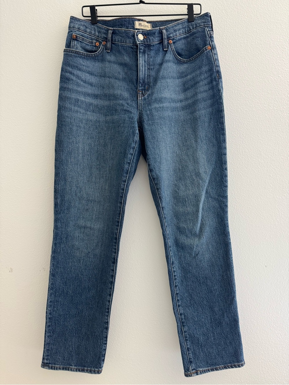 Madewell Boyfriend Jeans in Medium Blue